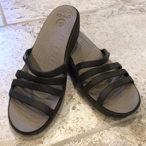 Crocs sandals NWOT